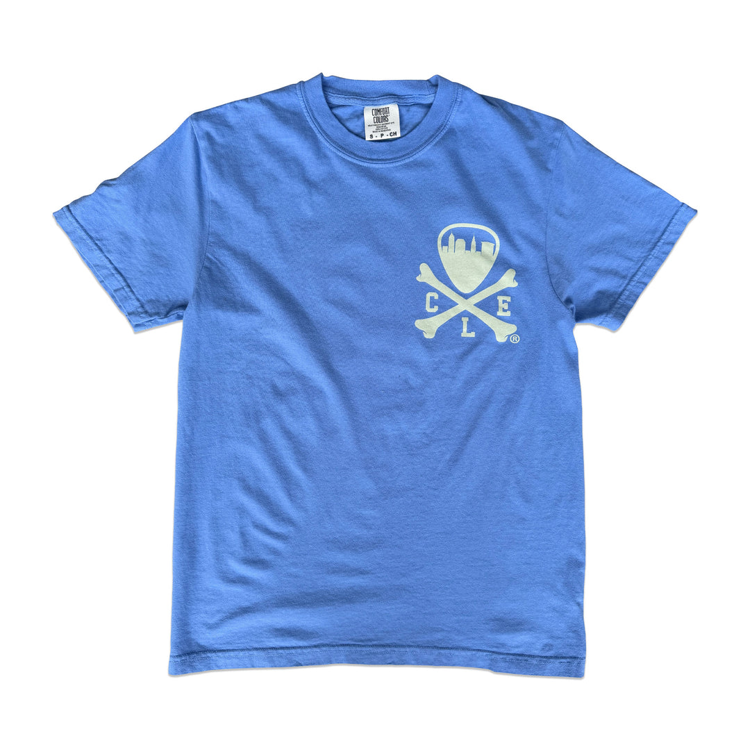 CLE Logo T-Shirt | Mystic Blue Cleveland Shirt | CLE Clothing Co.