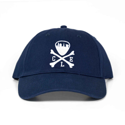 CLE Logo Twill Dad Hat - Navy