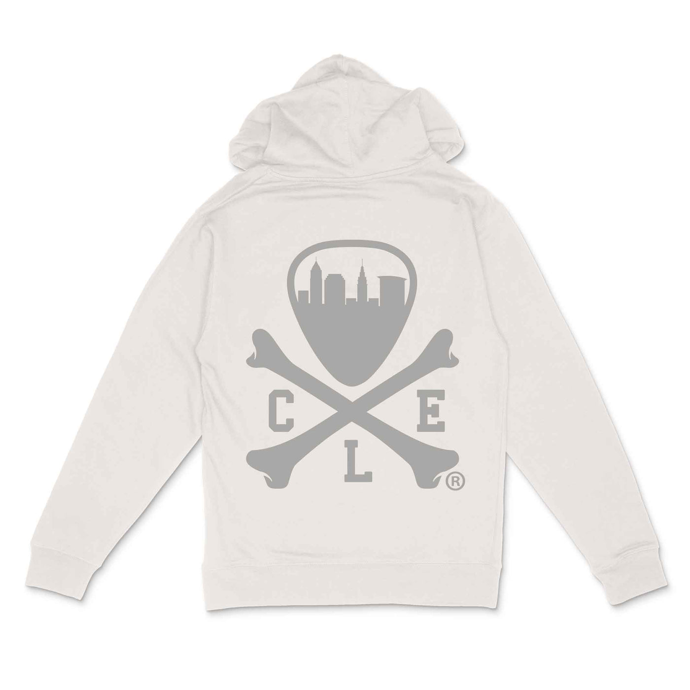 CLE Logo - Unisex Pullover Hoodie - Pigment Ivory