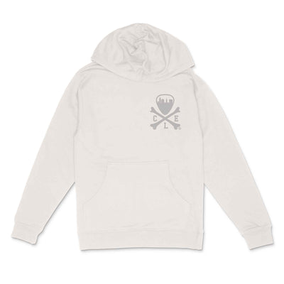 CLE Logo - Unisex Pullover Hoodie - Pigment Ivory