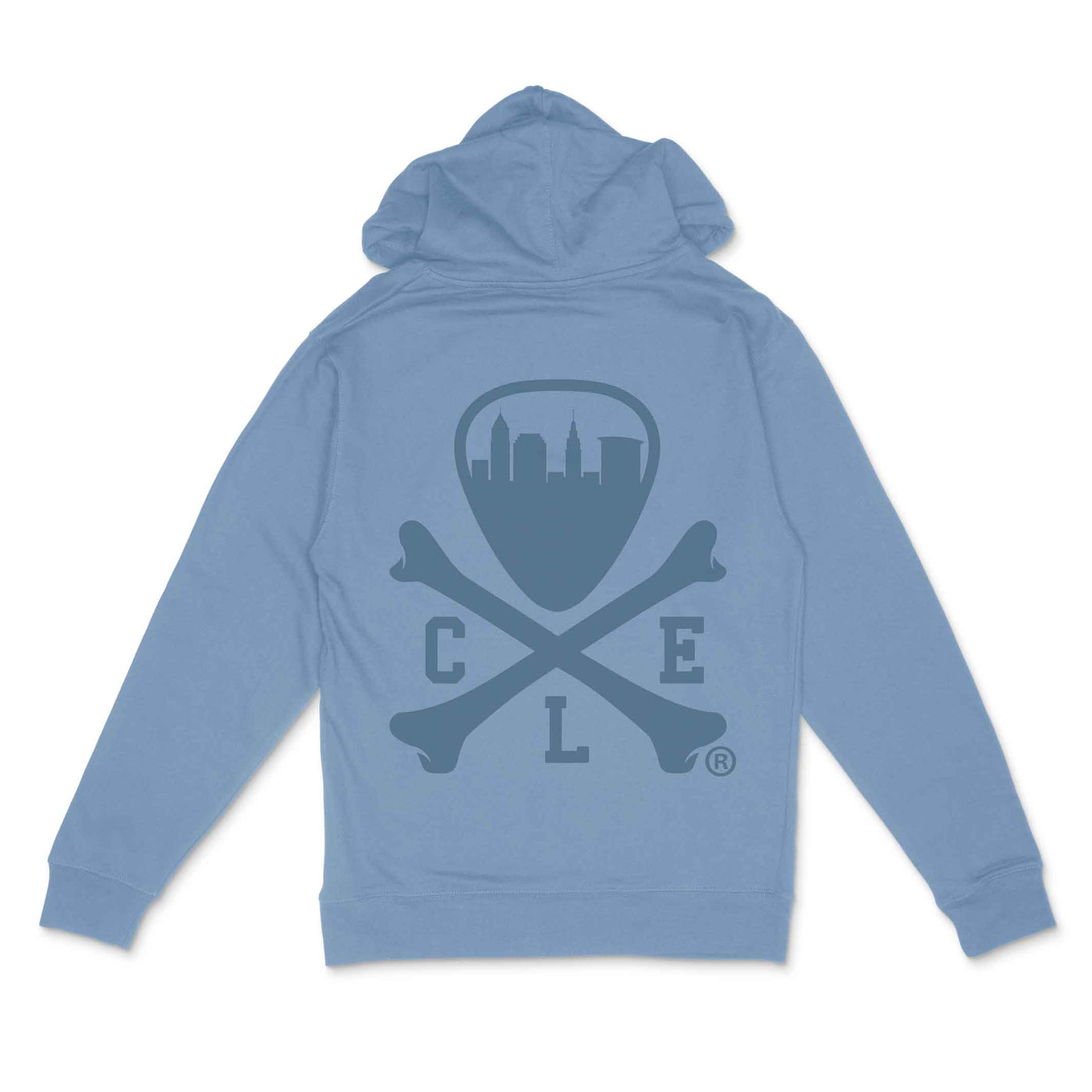 CLE Logo - Unisex Pullover Hoodie - Pigment Slate