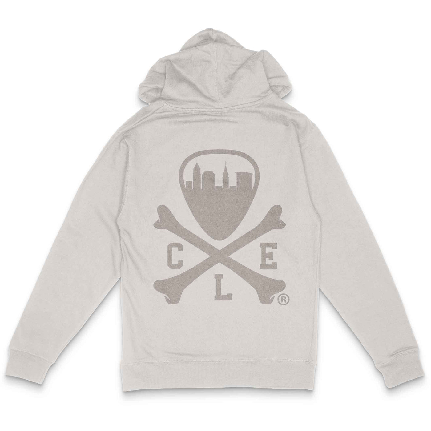 CLE Logo - Unisex Pullover Hoodie - Pigment Ivory