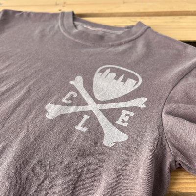 CLE Logo - Mens/Unisex Crew T-shirt - Espresso