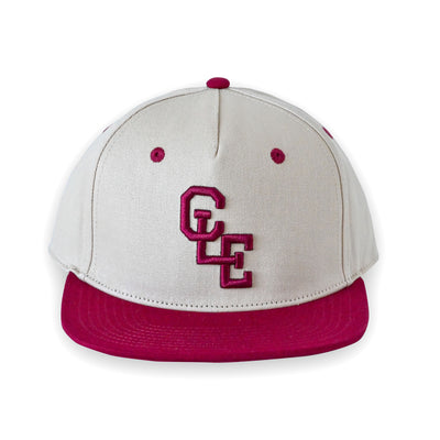 CLE Monogram Hat - Maroon