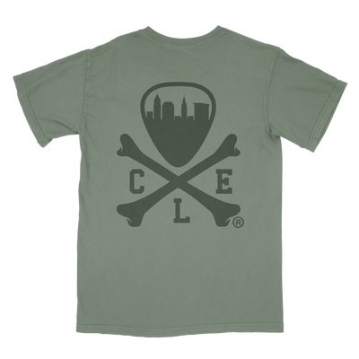 CLE Logo - Unisex Crew T-Shirt - Moss