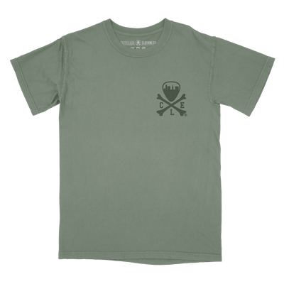 CLE Logo - Unisex Crew T-Shirt - Moss