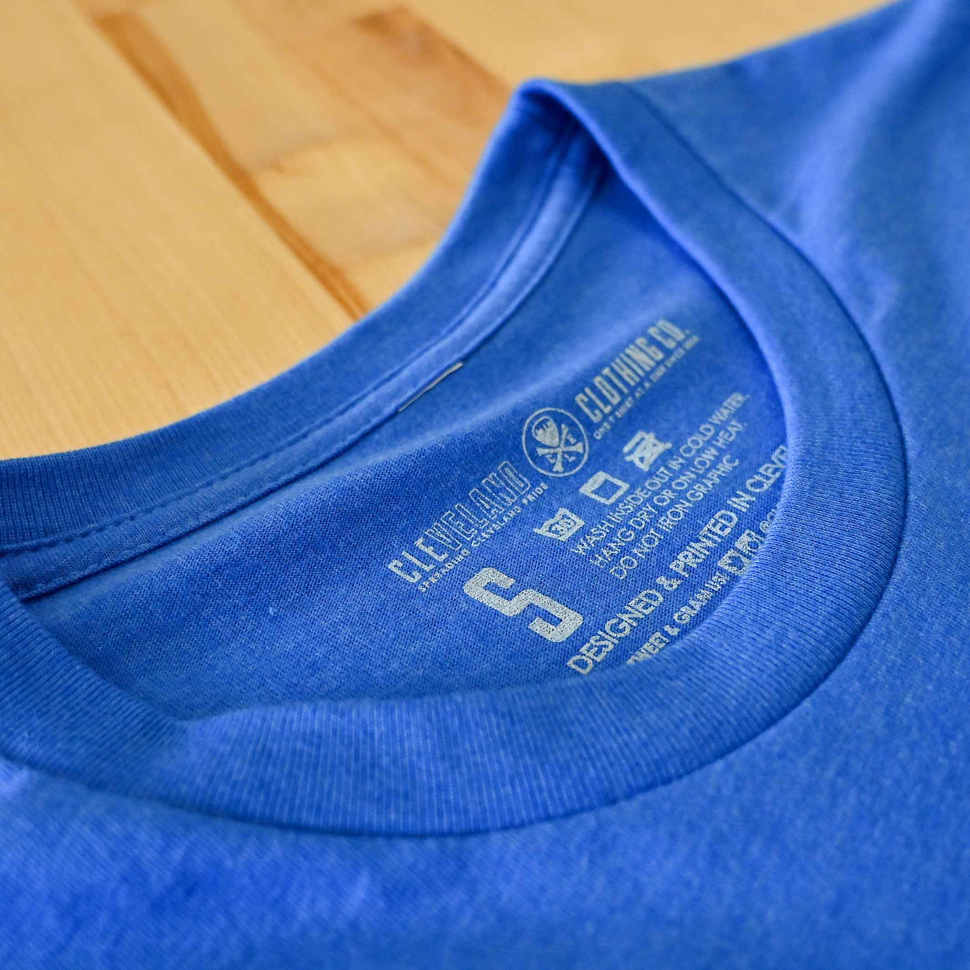 Cleveland Public Library Skyline - Mens/Unisex Crew T-Shirt