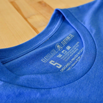 Cleveland Public Library Skyline - Mens/Unisex Crew T-Shirt