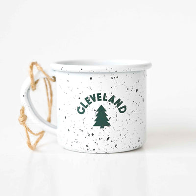 Cleveland Tree Arch Mini Campfire Mug Ornament