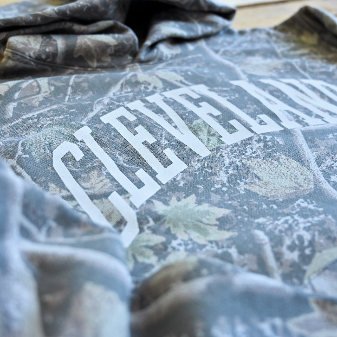Cleveland Arch - Unisex Pullover Hoodie - Deadwood Camo