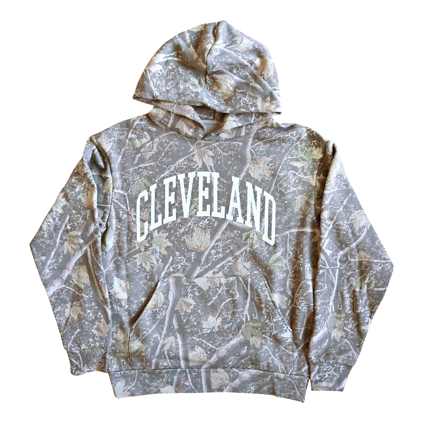 Cleveland Arch - Unisex Pullover Hoodie - Deadwood Camo