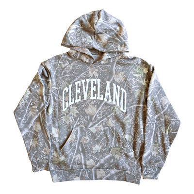 Cleveland Arch - Unisex Pullover Hoodie - Deadwood Camo