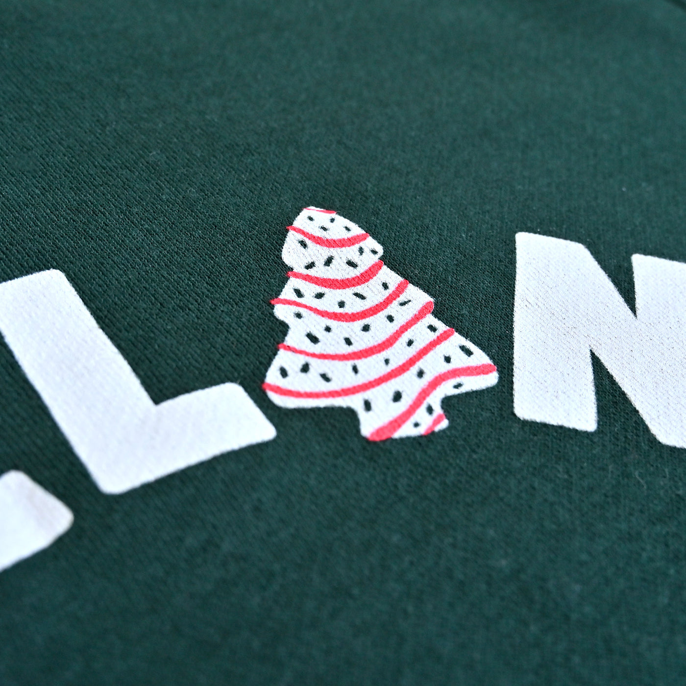 Cleveland Frosted Christmas Tree Arch - Unisex Crewneck Sweatshirt