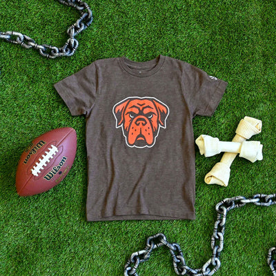 Cleveland Football Dawg - Youth Crew T-Shirt