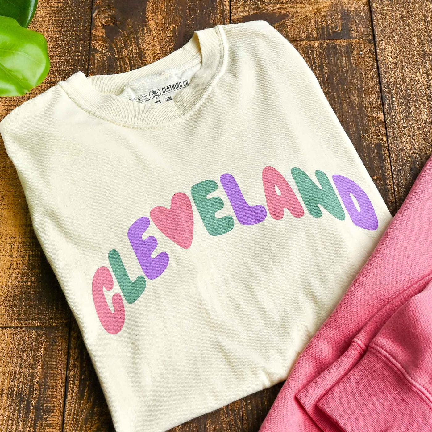 Cleveland Heart Arch - Unisex Crew T-Shirt