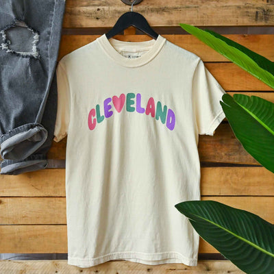 Cleveland Heart Arch - Unisex Crew T-Shirt