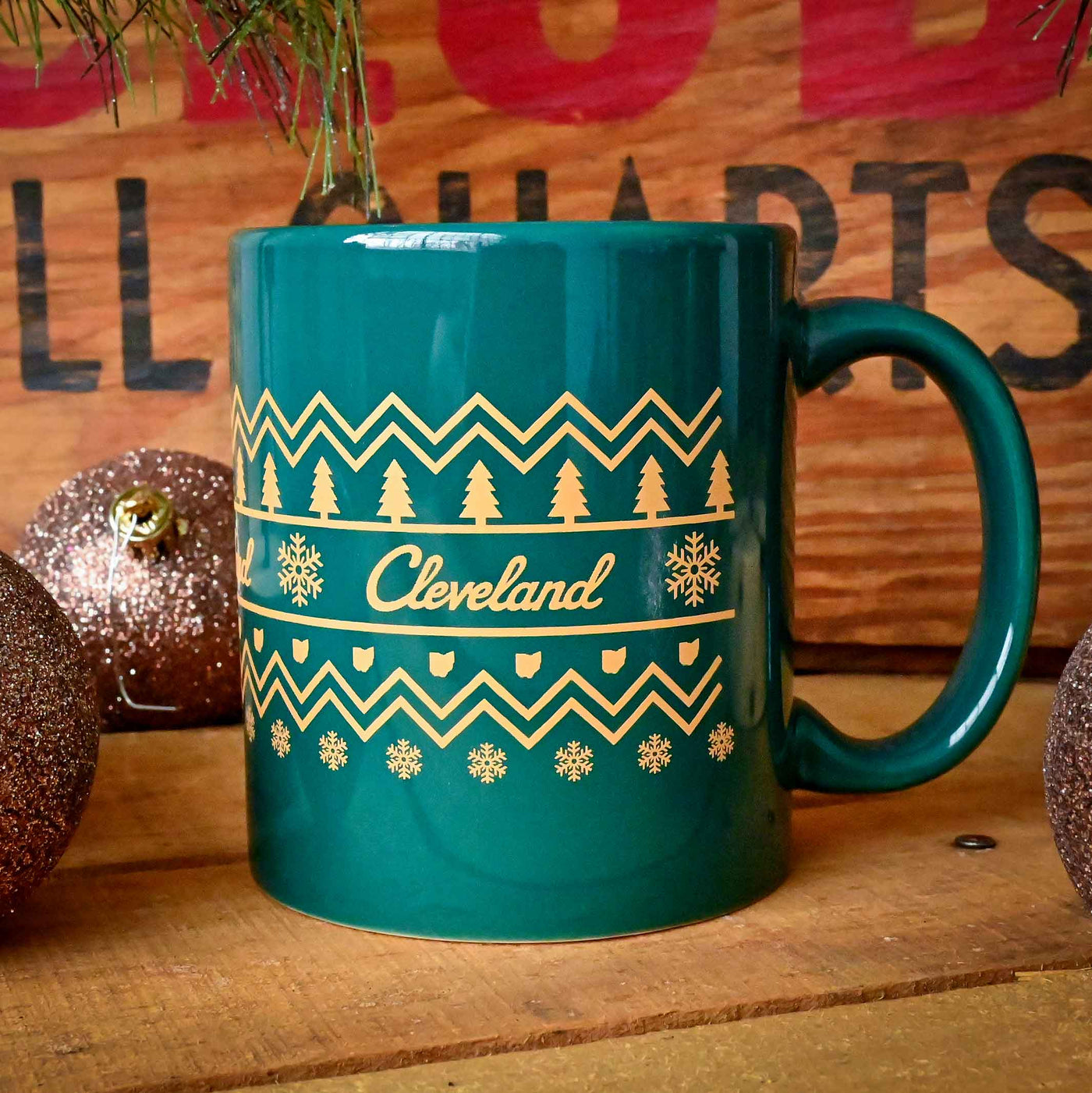 Cleveland Holiday Coffee Mug