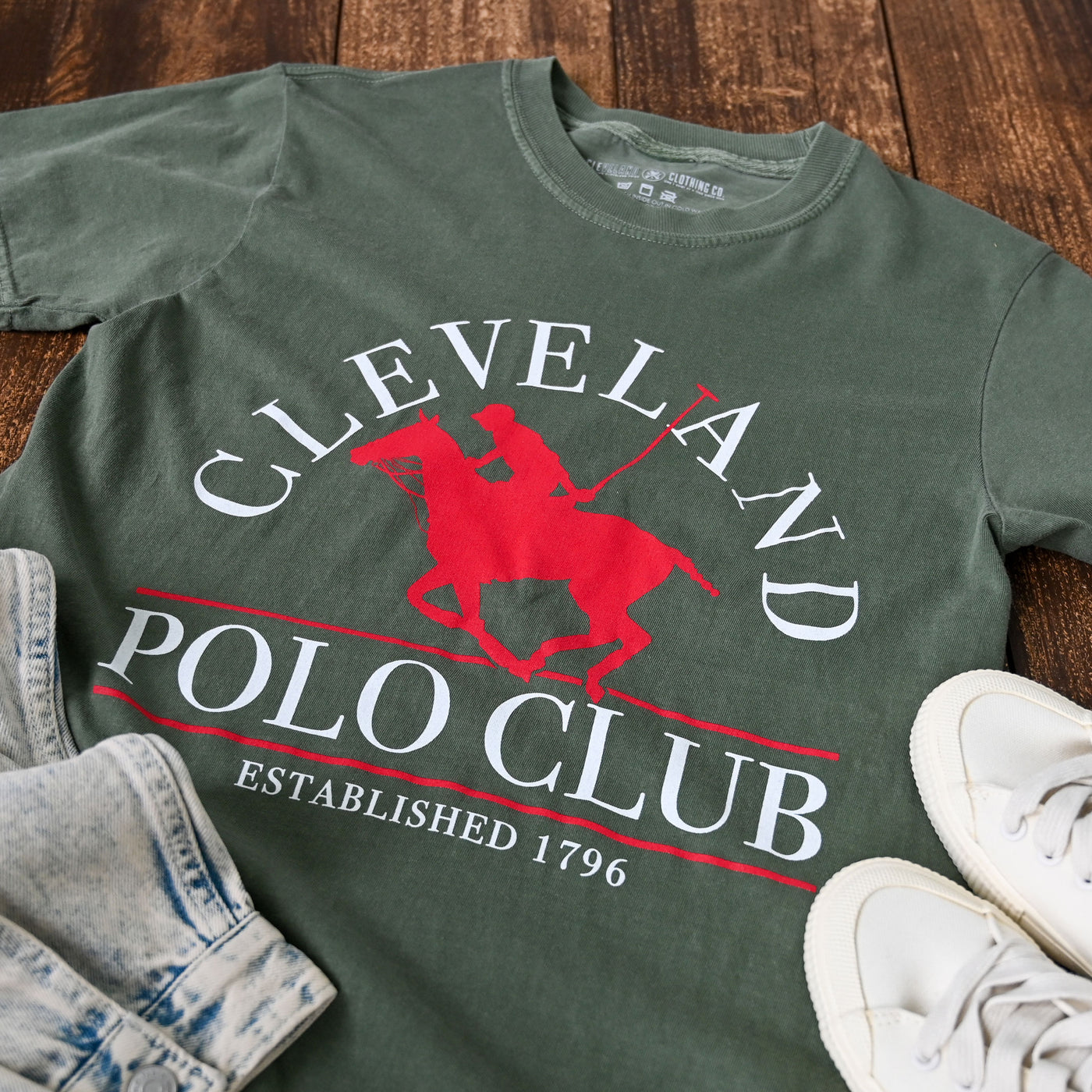 Cleveland Polo Club - Unisex Crew T-Shirt