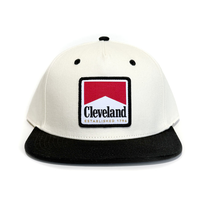 Cleveland Reds Snapback Hat | Off-White Black Cleveland Cap | CLE