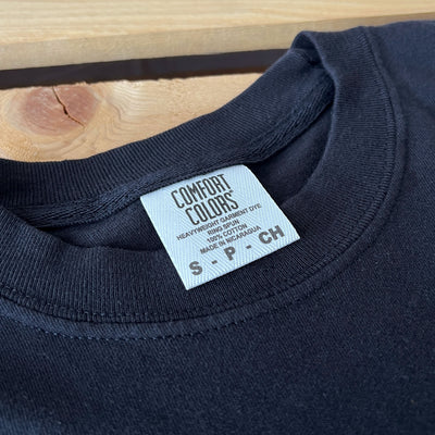 Cleveland Rock Script Lightning Bolt - Mens/Unisex Crew T-shirt