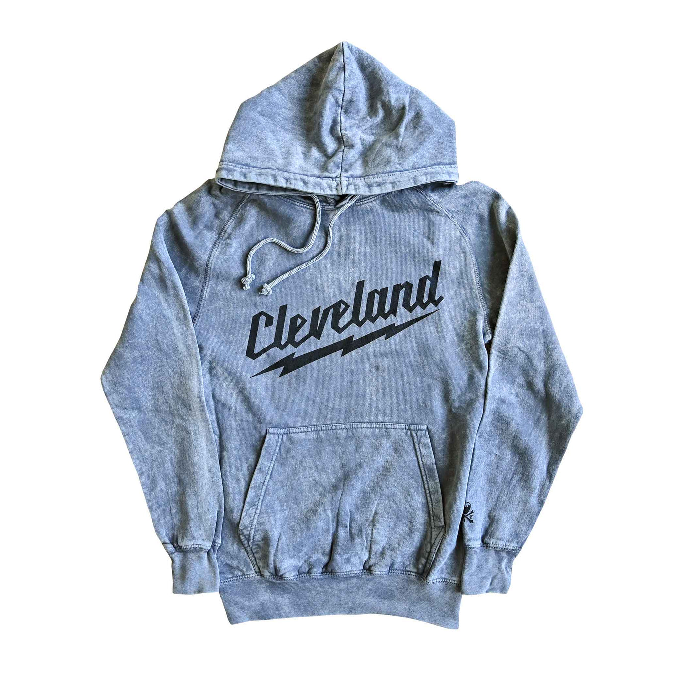Cleveland Rock Script Lightning Bolt - Unisex Pullover Hoodie