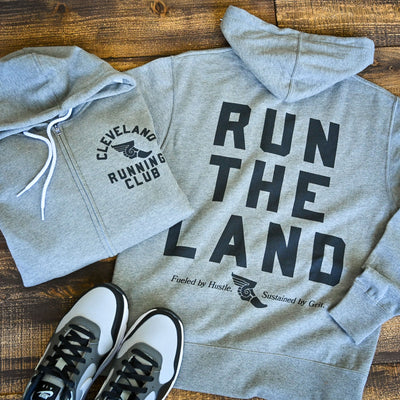 Cleveland Running Club - Unisex Zip-up Hoodie