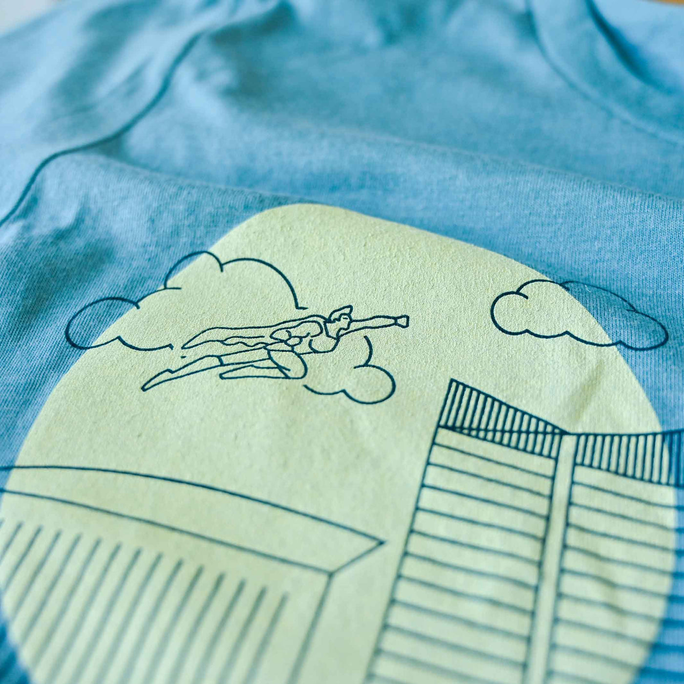 Cleveland Skyline Icons - Unisex/Mens Crew T-shirt