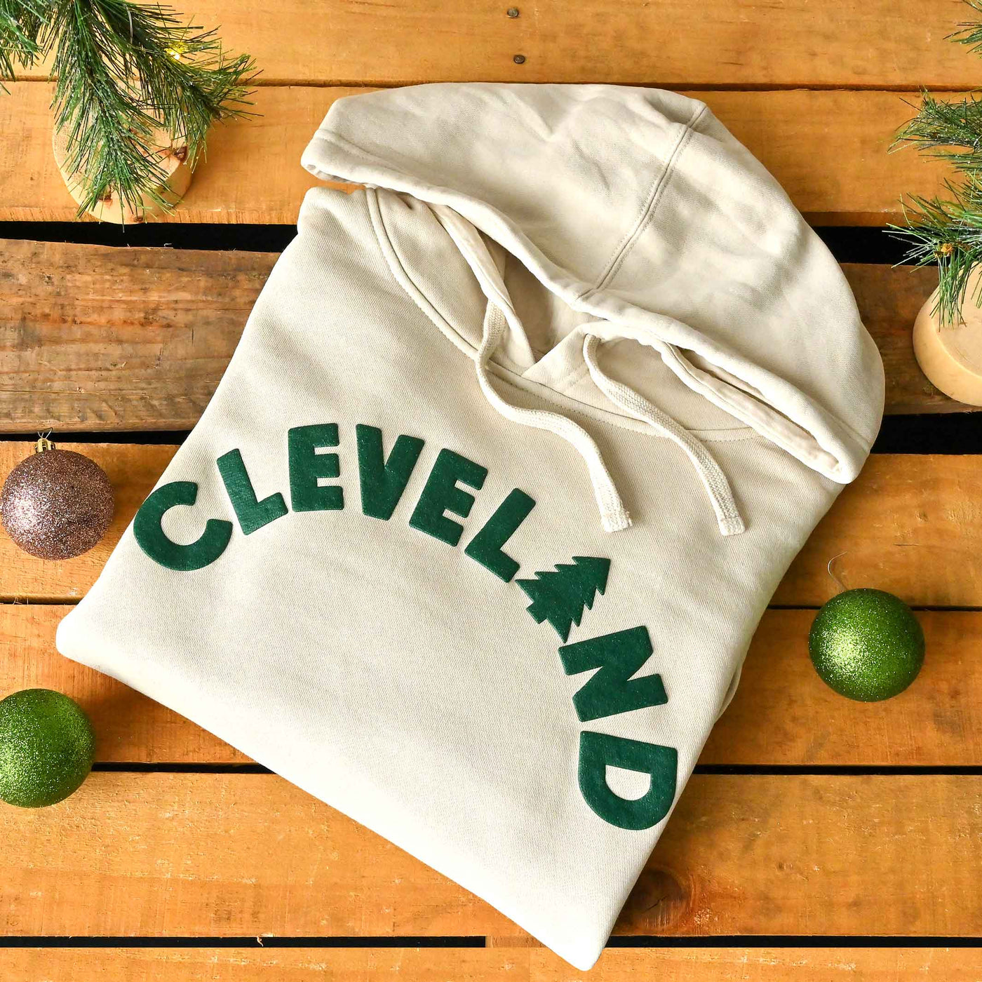 Cleveland Tree Arch - Unisex Pullover Hoodie