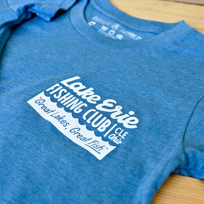 Lake Erie Fishing Club - Youth Crew T-shirt