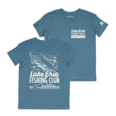 Lake Erie Fishing Club - Youth Crew T-shirt