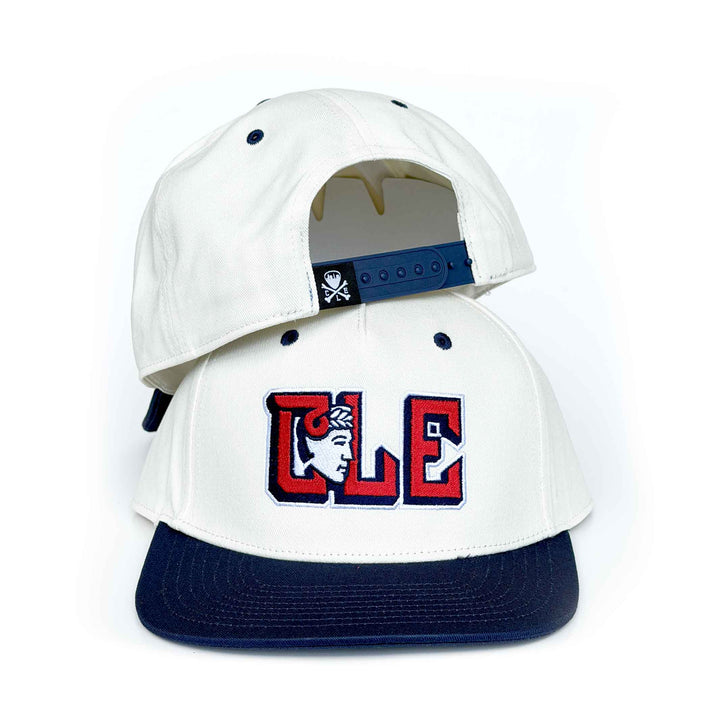 Guardian CLE Snapback Hat | Cleveland Off-White Navy Cap
