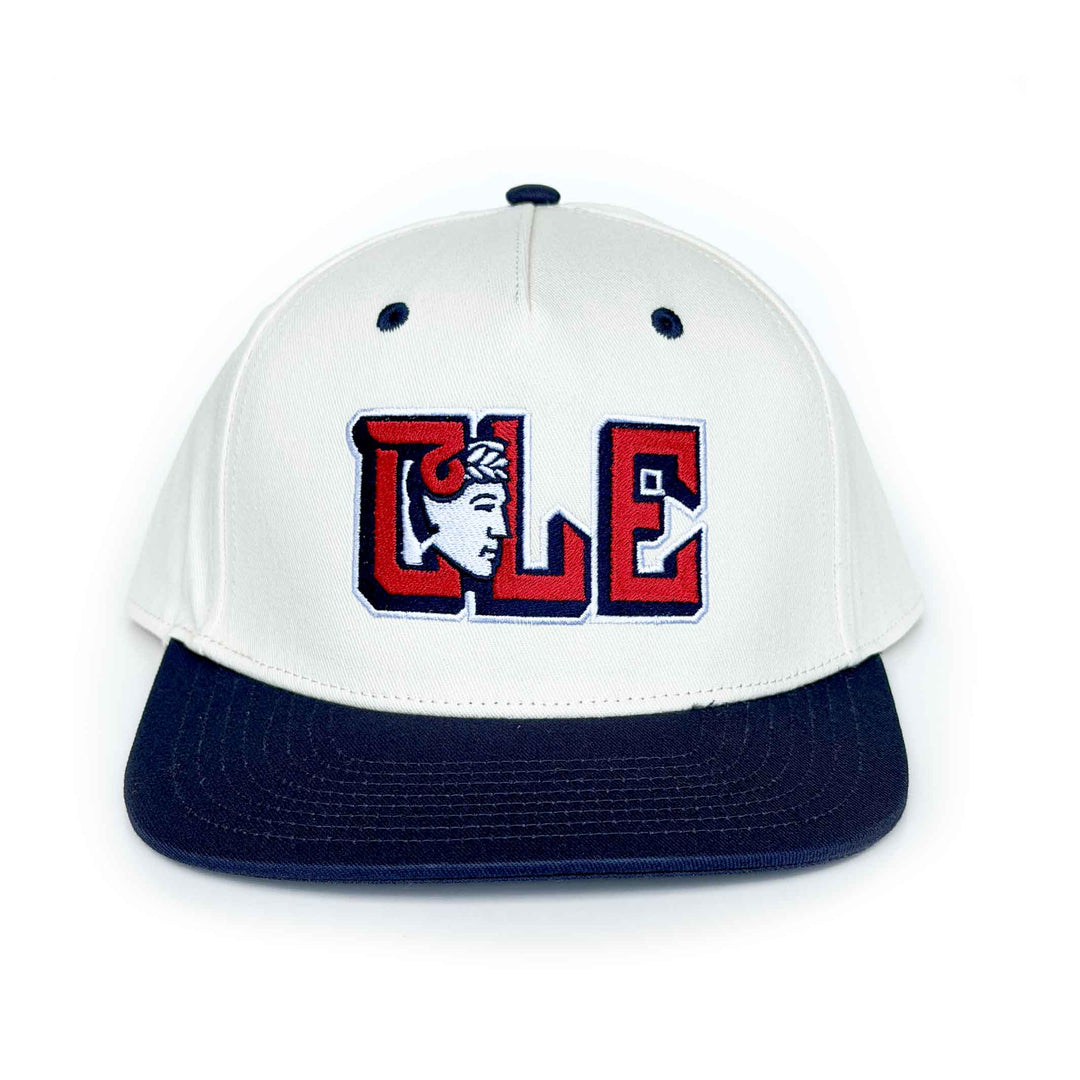 Guardian CLE Snapback Hat | Cleveland Off-White Navy Cap