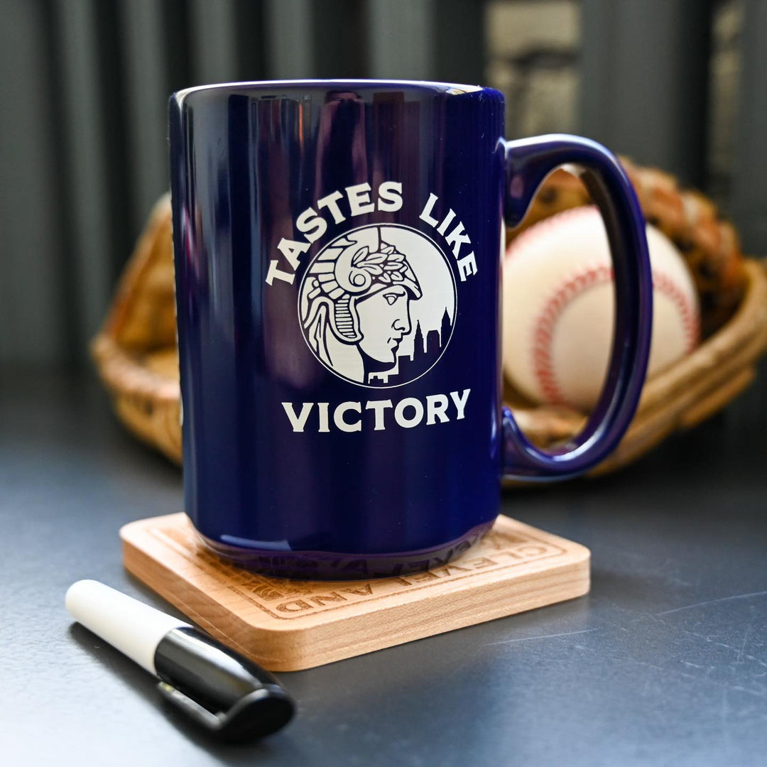 Tastes Like Victory Coffee Mug | Cleveland Guardian 17 oz Mug