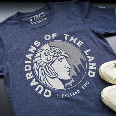 Guardians Of The Land Skyline Seal - Unisex Crew T-Shirt - Heather Midnight Navy T-Shirt