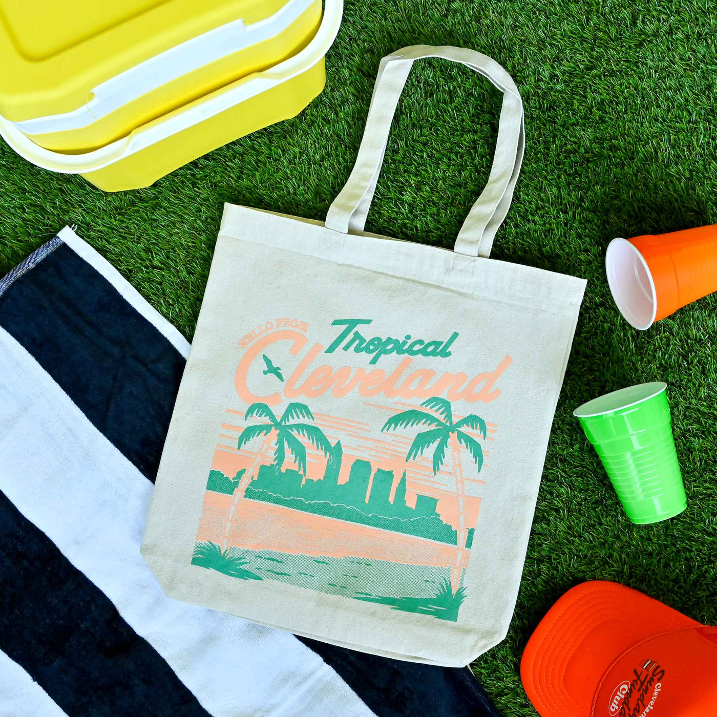 Hello From Tropical Cleveland - Tote Bag
