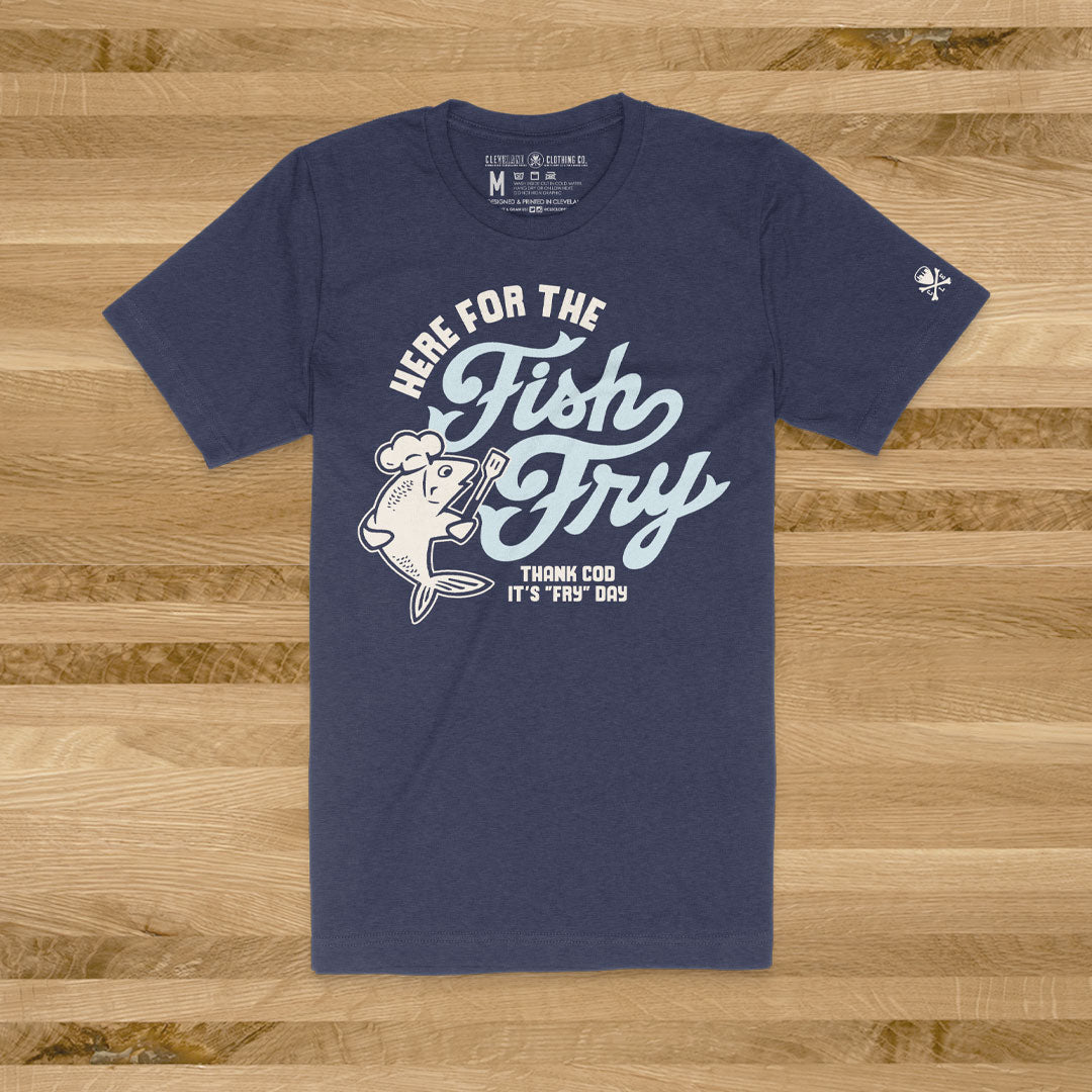 I’m Here For The Fish Fry - Unisex Crew T-Shirt (Pre-Order Item Ships 2/26)