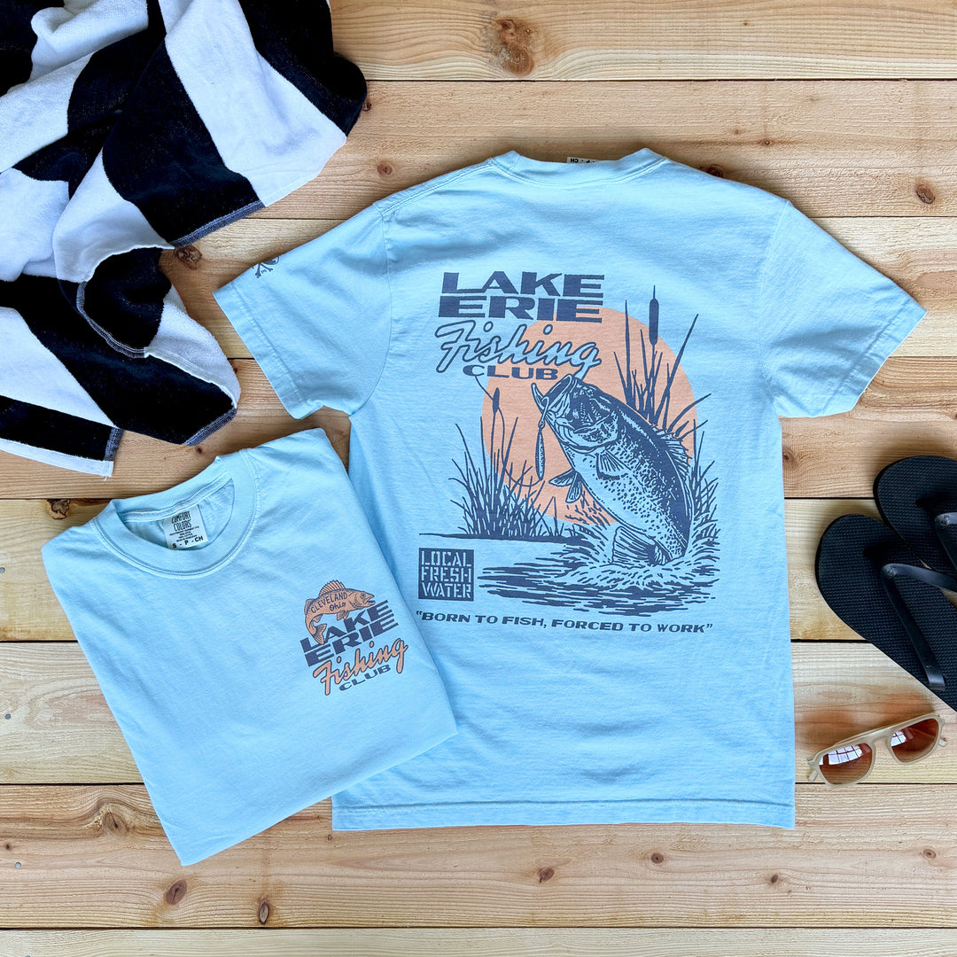 Lake Erie Fishing Club T-Shirt | Cleveland Fishing Shirt | CLE