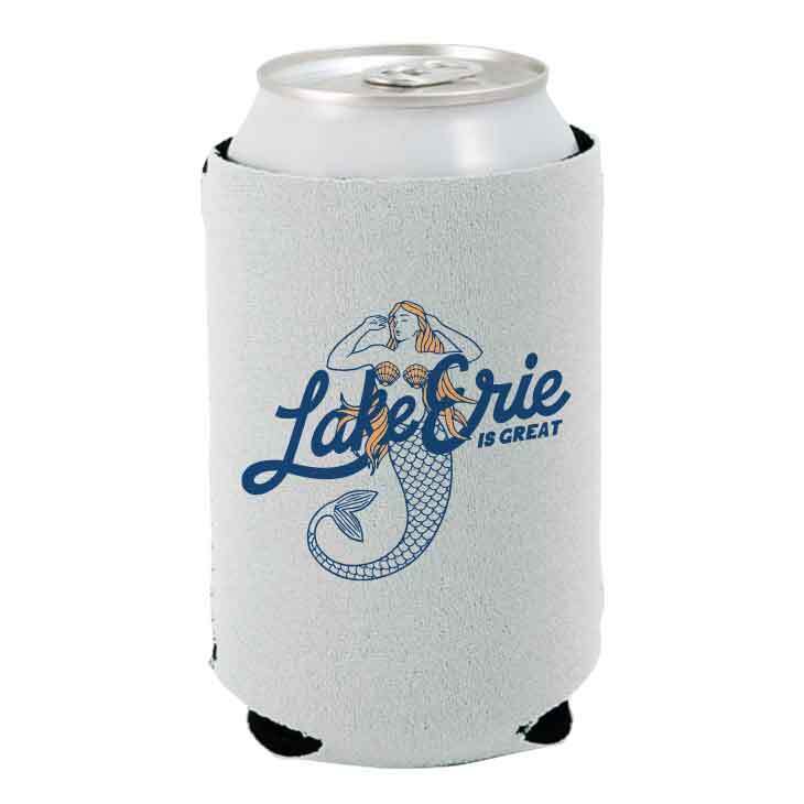 Lake Erie Is Great Mermaid Neoprene Can Cooler