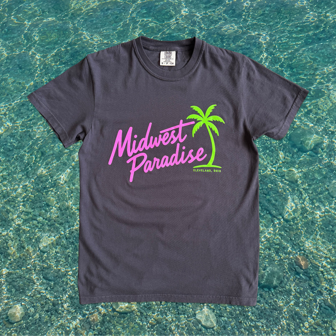 Midwest Paradise T-Shirt | Vintage Midwest Graphic Tee | CLE