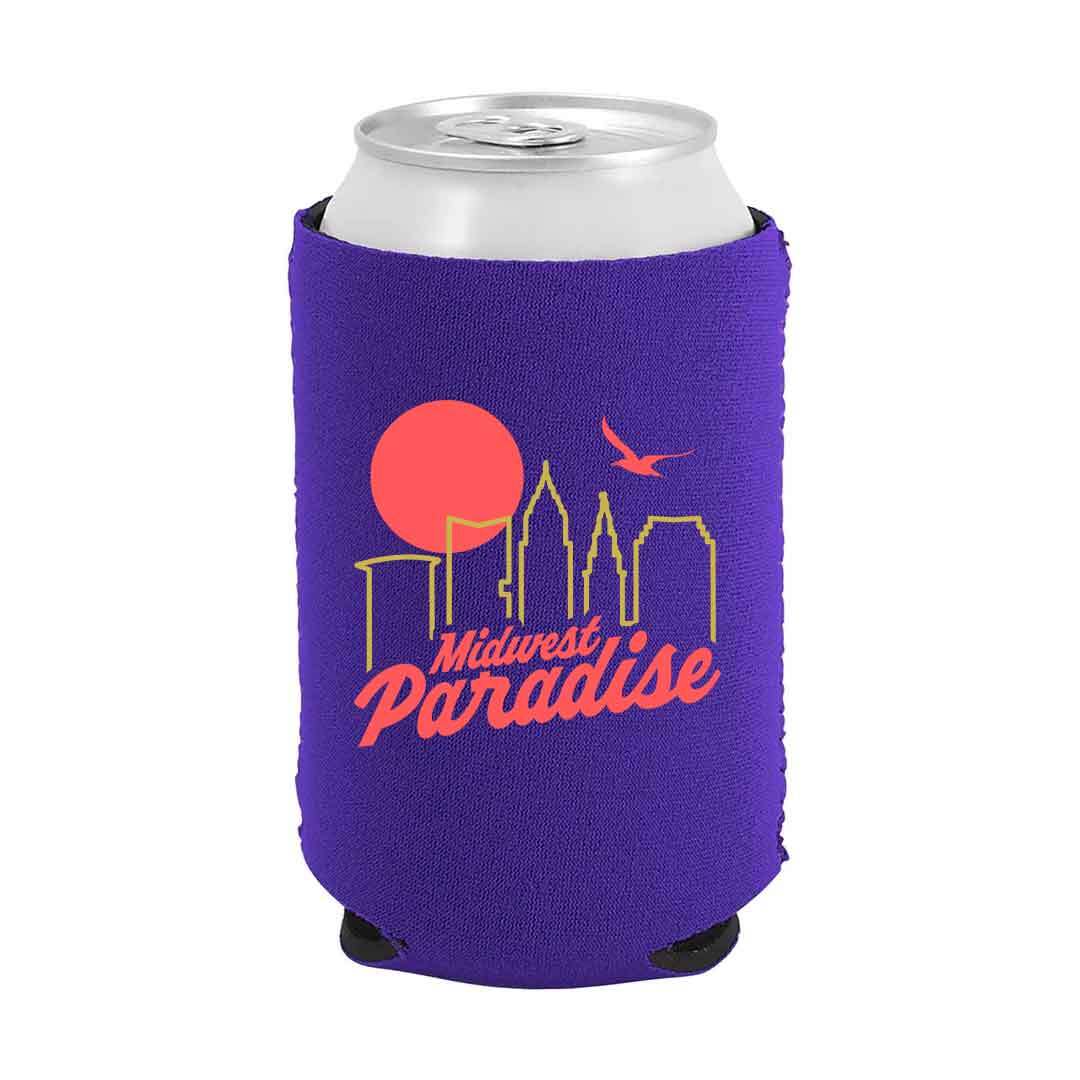 Midwest Paradise Neoprene Can Cooler
