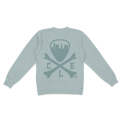 CLE Logo Unisex Crewneck Sweatshirt - Pigment Sage