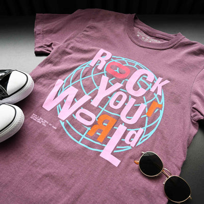 'Rock Your World' Rock & Roll Hall of Fame - Unisex Crew T-Shirt