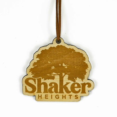 Shaker Tree Wood Ornament