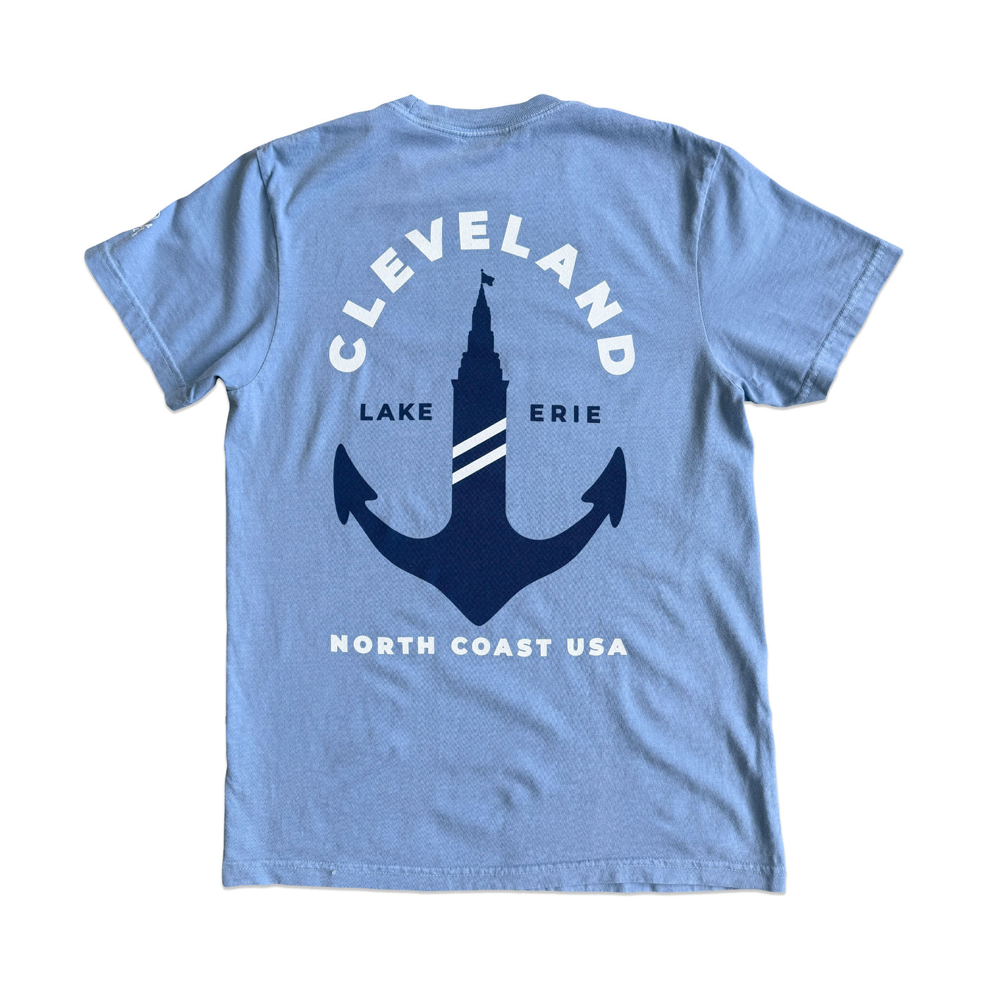 Terminal Tower Anchor T-Shirt | Cleveland Lake Erie Shirt | CLE Terminal Tower Anchor T-Shirt | Cleveland Lake Erie Shirt | CLE