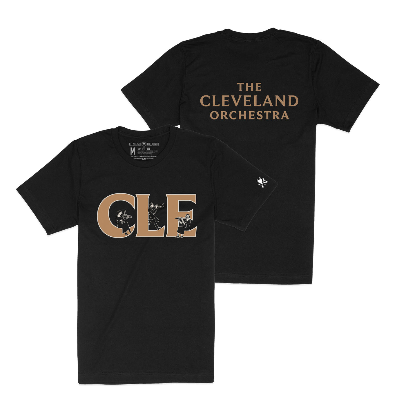 The Cleveland Orchestra - CLE Musicians Mens/Unisex Crew T-shirt