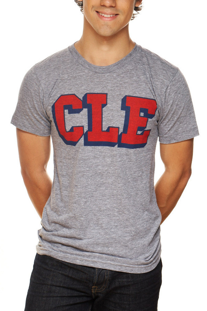 CLE College - Navy/Red - Unisex Crew T-Shirt