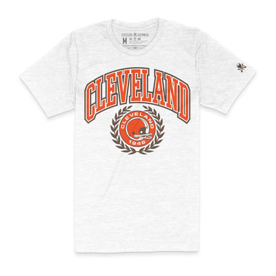 Cleveland Football Collegiate Seal - Unisex Crew T-Shirt