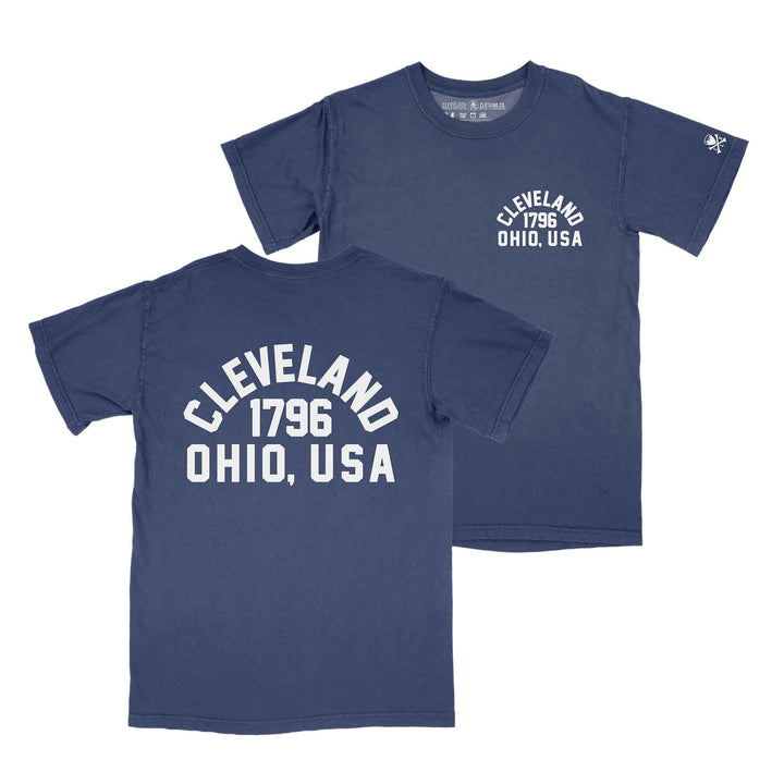 Cleveland OH 1796 Mens/Unisex Crew T-Shirt