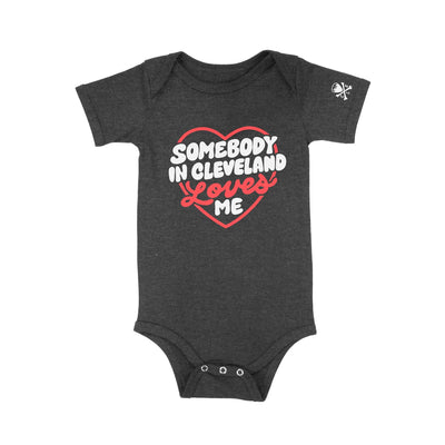 Somebody In Cleveland Loves Me - Newborn and Infant Bodysuit