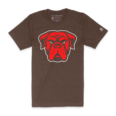 Cleveland Football Dawg - Mens/Unisex Crew T-Shirt